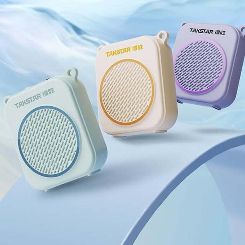 E140-White Wired portable amplifier