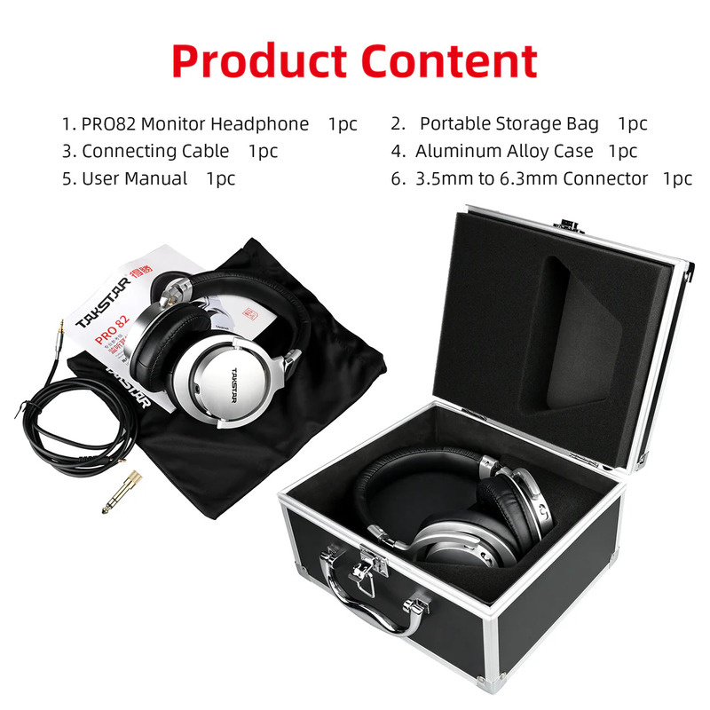 PRO82-Black Monitor headphones