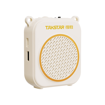 E140-White Wired portable amplifier
